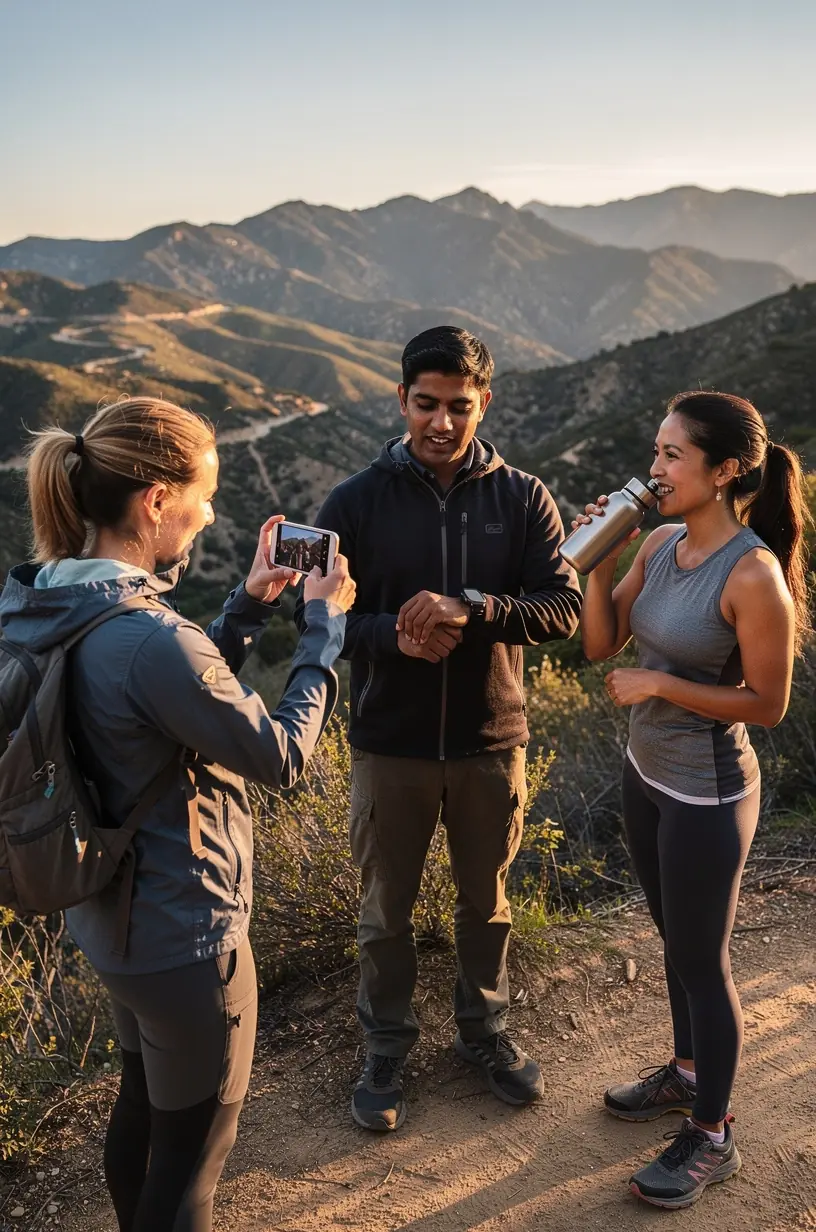 Person using a tablet to organize daily tasks with productivity apps in a modern home office.